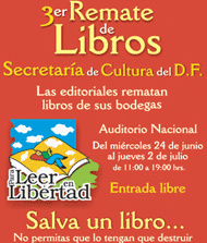 3er Remate de Libros