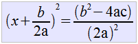 Factorizamos el trinomio cuadrado perfecto